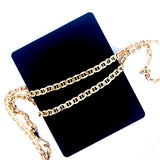Chaîne à maillons marin en or 10 carats 5 mm