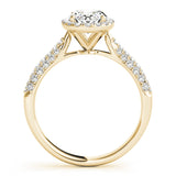 Bague de fiançailles taille ovale - Anabelle