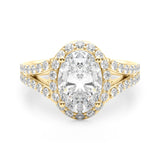 Bague de fiançailles taille ovale - Maya