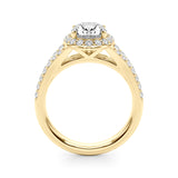 Bague de fiançailles taille ovale - Maya