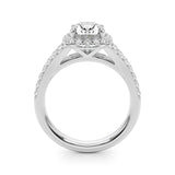 Bague de fiançailles taille ovale - Maya