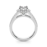 Bague de fiançailles taille brillant rond - Maya