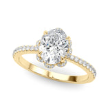 Oval Cut Engagement Ring- Ana