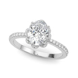 Oval Cut Engagement Ring- Ana