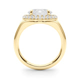 Bague de fiançailles ovale - Olivia