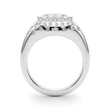Bague de fiançailles ovale - Fantaisie