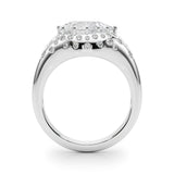 Bague de fiançailles en forme de poire - Fantaisie