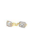 Boucles d'oreilles créoles Irene en or 10 carats
