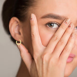 10K Classic Gold Earring Hoops 15mm
