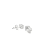 Boucles d'oreilles à tige carrées en argent 925S - Dave