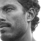 Boucles d'oreilles à tige carrées en argent 925S - Vlad