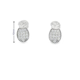 Boucles d'oreilles Ananas en argent 925S - Anna
