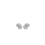 Boucles d'oreilles clous en argent 925S Nugget - Adrian