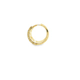 Petites créoles en or 10 carats - Julian