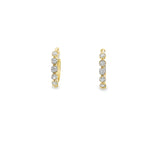 Petites créoles en or 10 carats - Julian