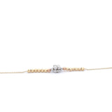 Ensemble de perles 3 tons, or 18 carats