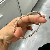 Bracelet de perles Cyla en or 18 carats