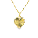 Heart Pendant 10K Gold Sulfet