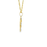 Collier Turquoises Hamsa Or 10k