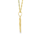 Collier Turquoises Hamsa Or 10k