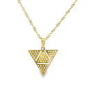 Collier Turquoises Hamsa Or 10k