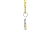 Collier Turquoises Hamsa Or 10k