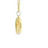 Collier Turquoises Hamsa Or 10k