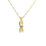 Collier Turquoises Hamsa Or 10k