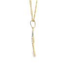 Pendentif croix en or 10 carats - Unisexe 06