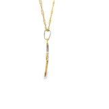 Pendentif croix en or 10 carats - Unisexe 06