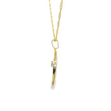 Pendentif croix en or 10 carats - Unisexe 07