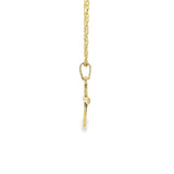 Pendentif croix en or 10 carats - Unisexe 10