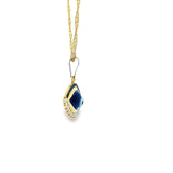 Pendentif en forme de mauvais œil en or 10 carats - Bilou