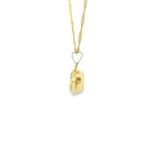 Pendentif en forme de mauvais œil en or 10 carats - Stozia