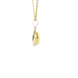 Pendentif en forme de mauvais œil en or 10 carats - Berbec