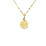 Pendentif en forme de mauvais œil en or 10 carats - Ociu