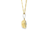 Pendentif en forme de mauvais œil en or 10 carats - Ociu