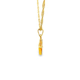 Pendentif en forme de mauvais œil en or 10 carats - Burj