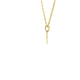 Pendentif en forme de mauvais œil en or 10 carats - Ficat