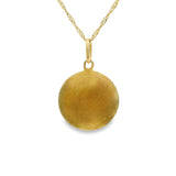 Pendentif ange religieux en or 10 carats - Patru