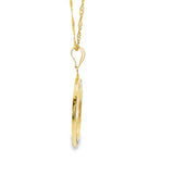 Pendentif ange religieux en or 10 carats