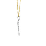 Pendentif grenouille en or blanc 10 carats