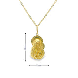 Pendentif religieux en or 10 carats