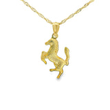 Pendentif Cheval en Or 10K