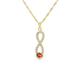 Pendentif Infini en or 10 carats