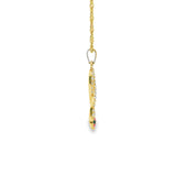 Pendentif Infini en or 10 carats