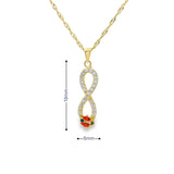 Pendentif Infini en or 10 carats