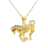 Pendentif Cheval en Or 10K