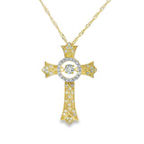 Pendentif croix en or 10 carats