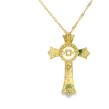 Pendentif croix en or 10 carats